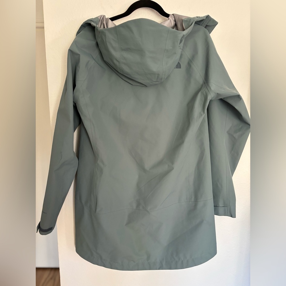 North Face Women’s Dryzzle FUTURELIGHT Parka in Goblin Blue Waterproof S-Large - Picture 6 of 11
